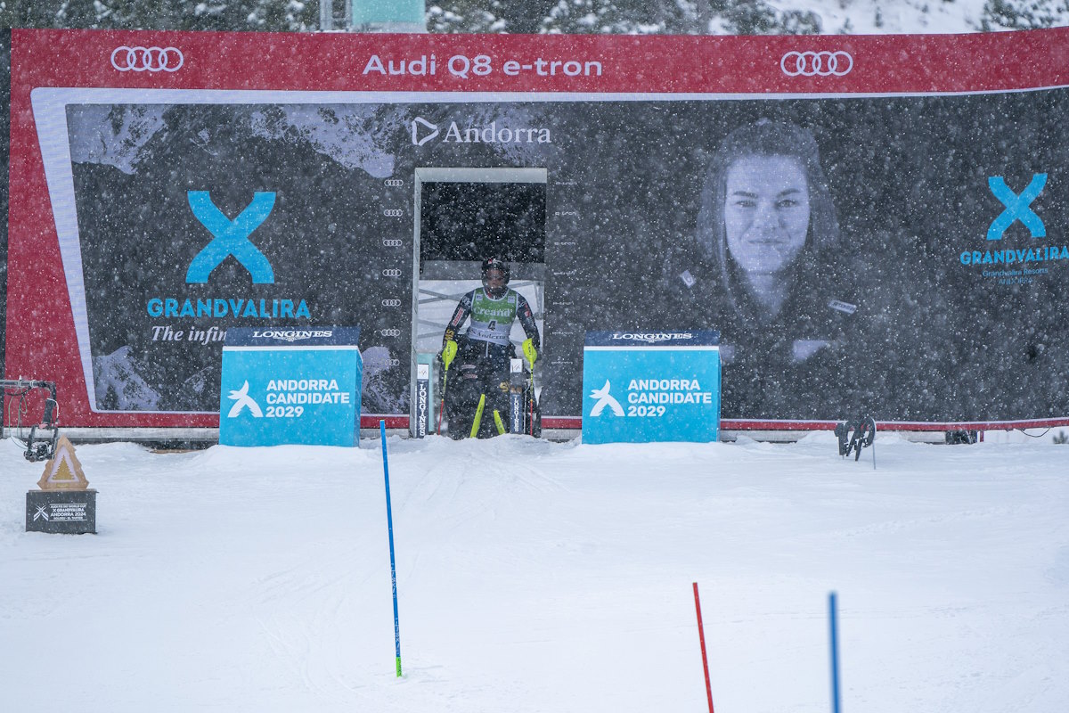 La sueca Anna Swenn Larsson conquista el slalom en Soldeu, Grandvalira