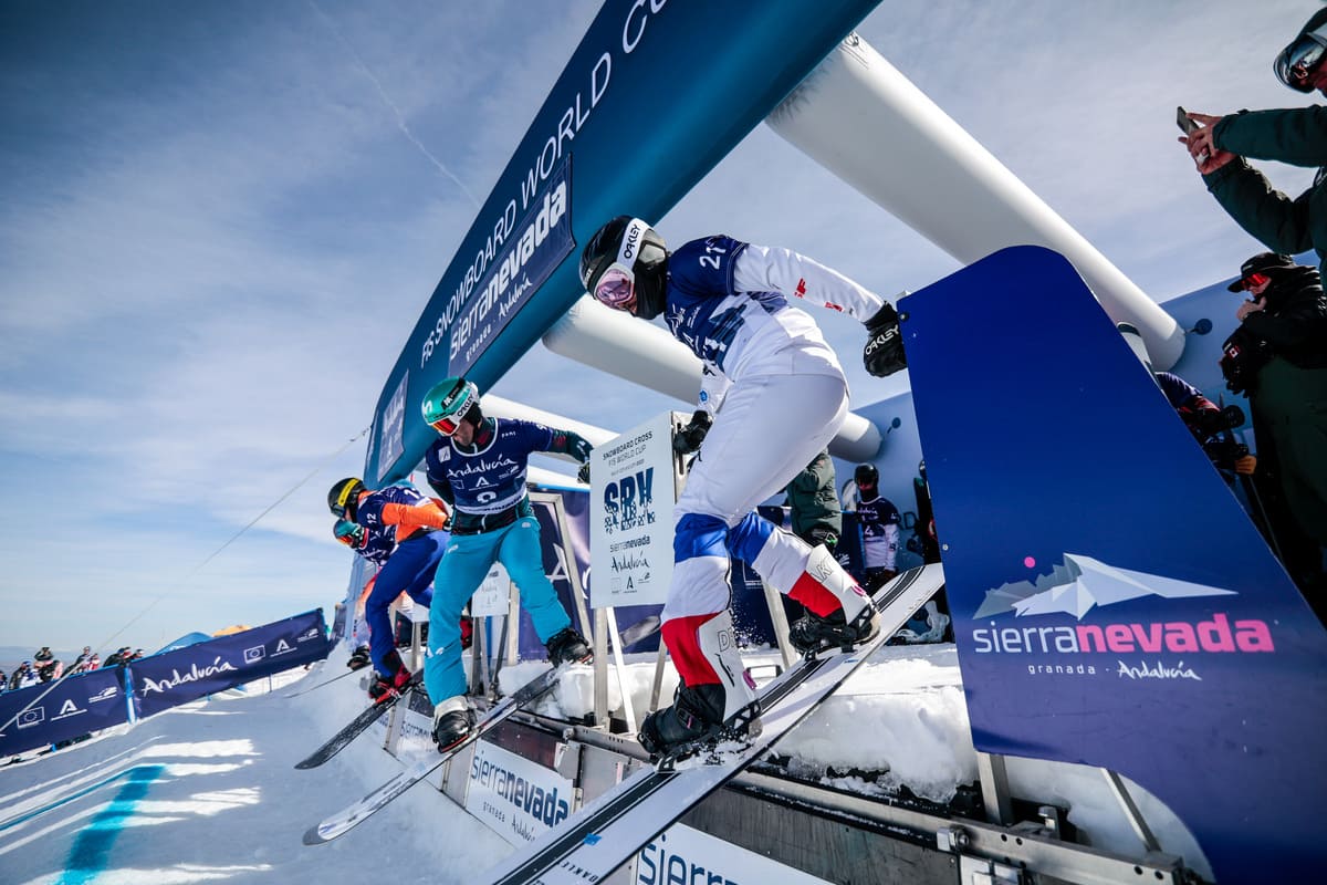 ¡Lucas Eguibar a la final de la Copa del Mundo de Sierra Nevada de SBX!