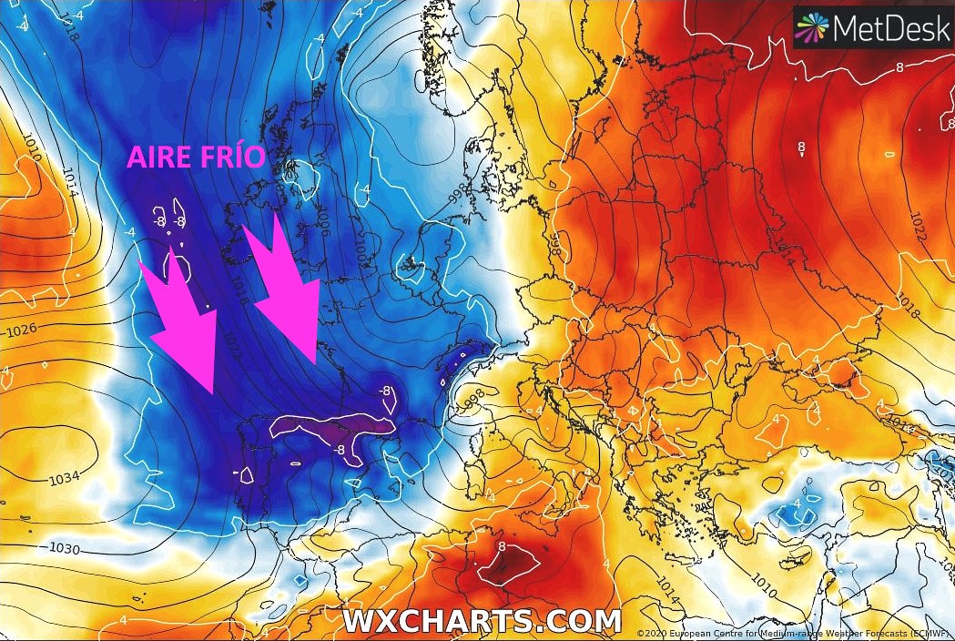 Alerta Snow: Cambio radical tiempo a partir del jueves con abundantes nevadas y desplome de temperaturas