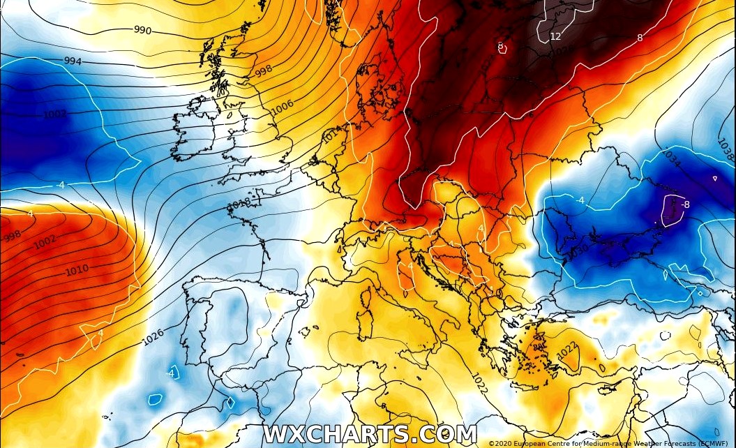 Fin de semana de nevadas débiles a la espera de un posible gran cambio tiempo en Navidad