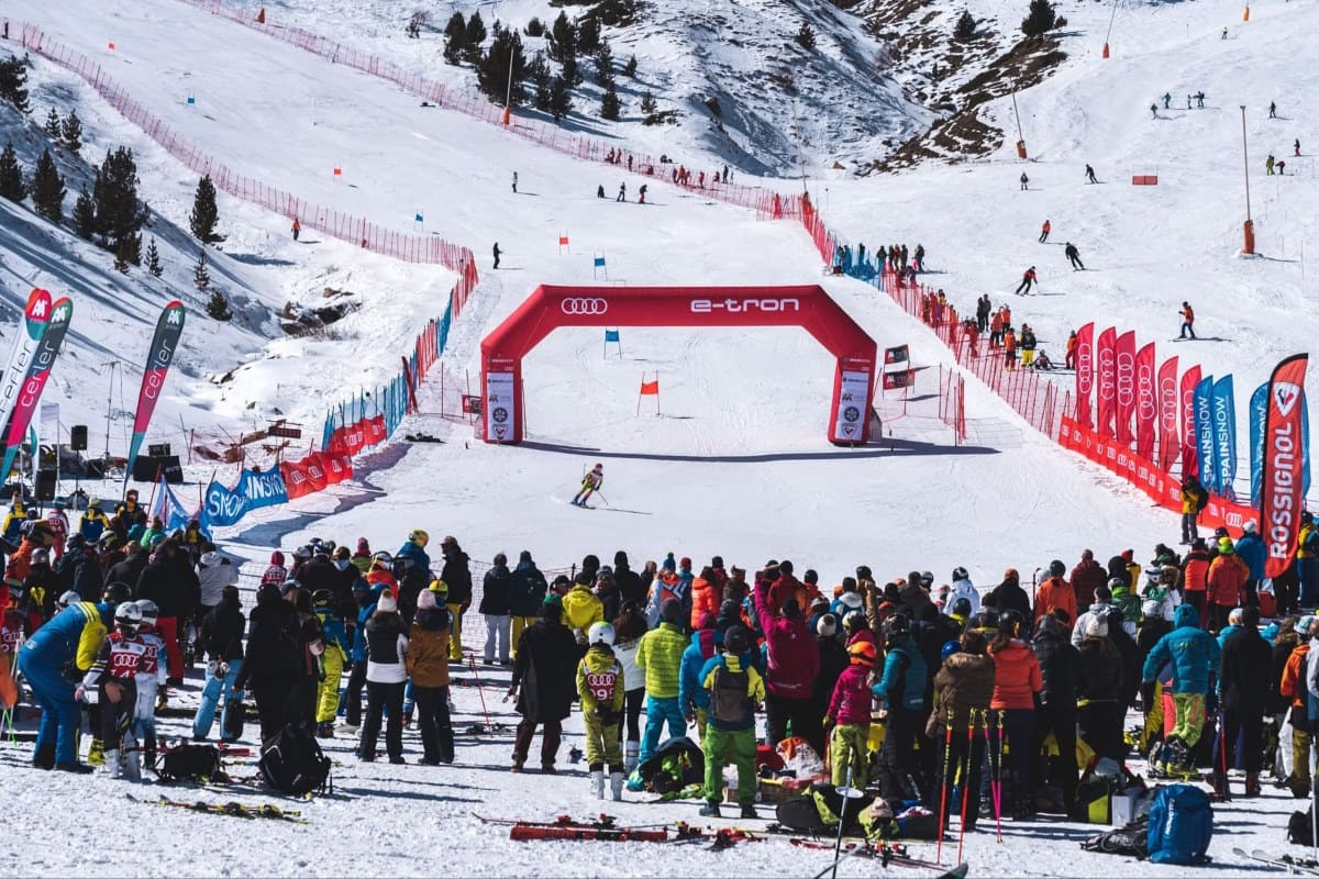 Sierra Nevada sede de la última competición Audi quattro Cup 2023