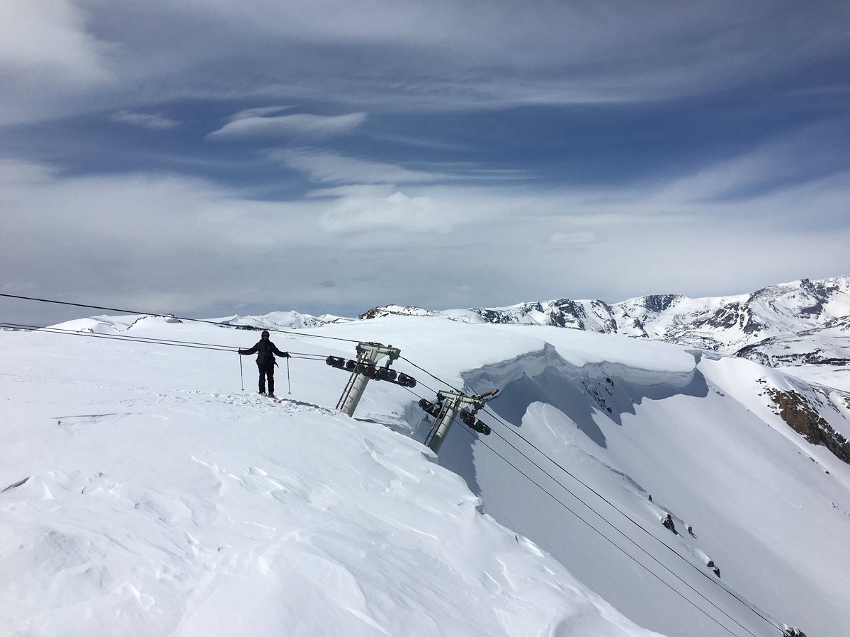 El esquí de verano en Beartooth Basin, Estados Unidos, corre peligro y pide donaciones