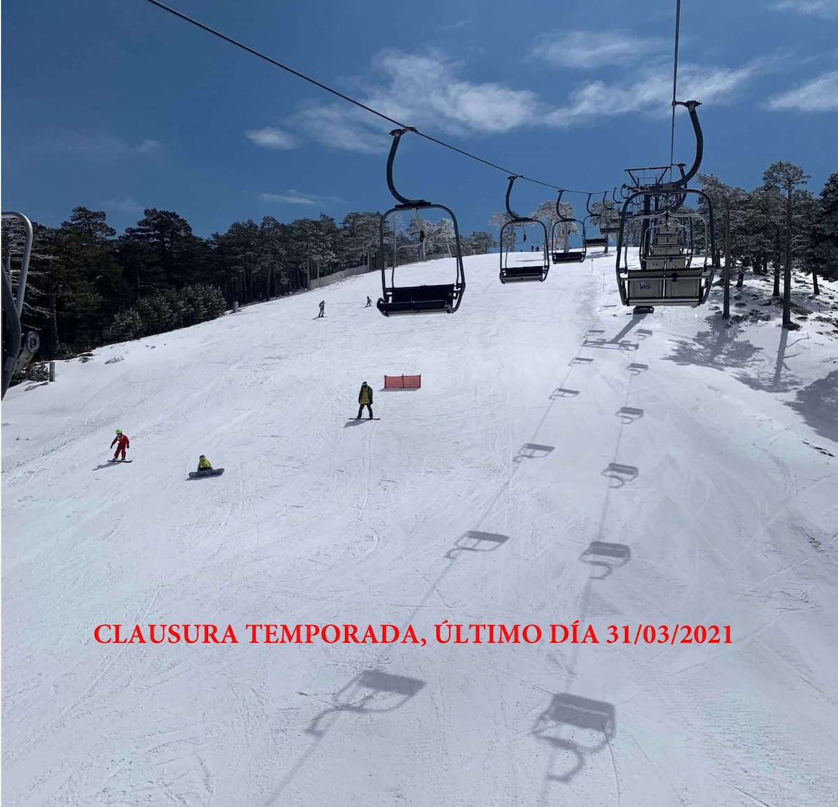 Puerto de Navacerrada cierra hoy la temporada de esquí y puede que para siempre