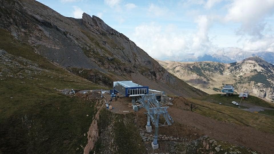 Cerler cuenta los días para abrir la ampliación hacia Castanesa y duplicar pistas y esquiadores