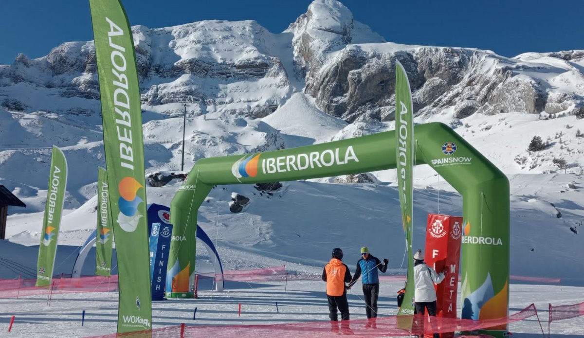 Roberto Piqueras y Mónica Saez campeones de España de Biatlón de Sprint en Candanchú