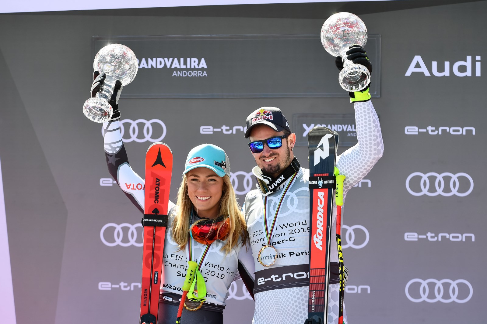 Shiffrin y Paris conquistan Grandvalira con sendos Globos de Cristal en el Super-G