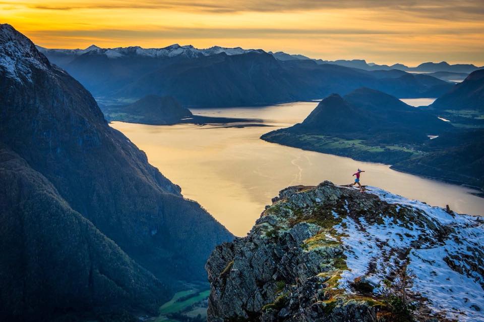 Emelie Forsberg, tras los récords de velocidad en la montaña de su pareja, Kilian Jornet