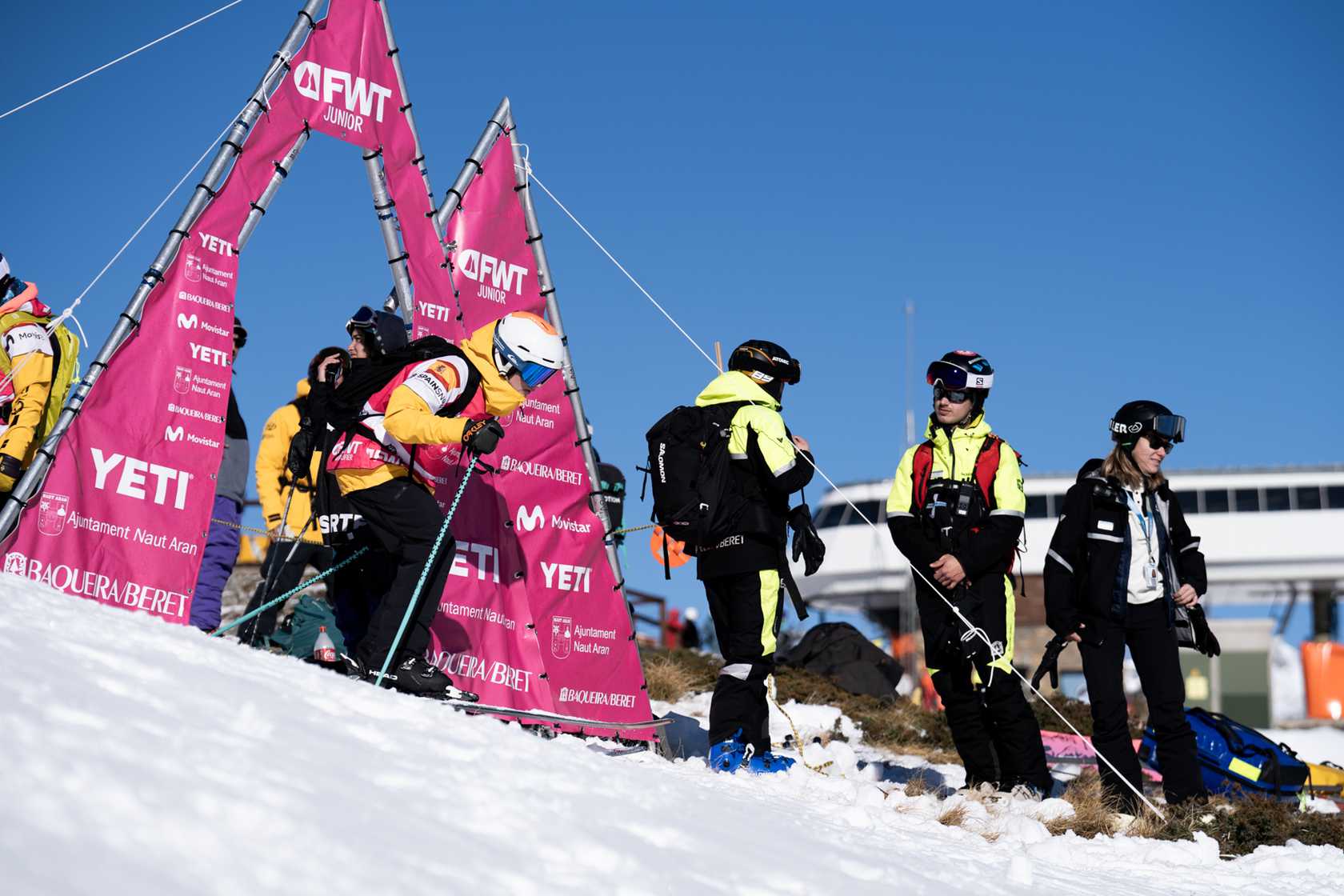 Se disputan el Yeti Freeride World Tour Junior y el Qualifier by Naut Aran en Baqueira Beret