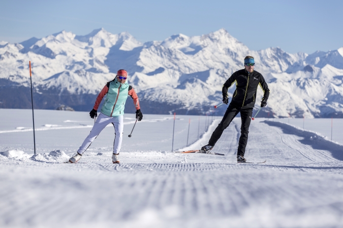 esqui de fondo en Gstaad