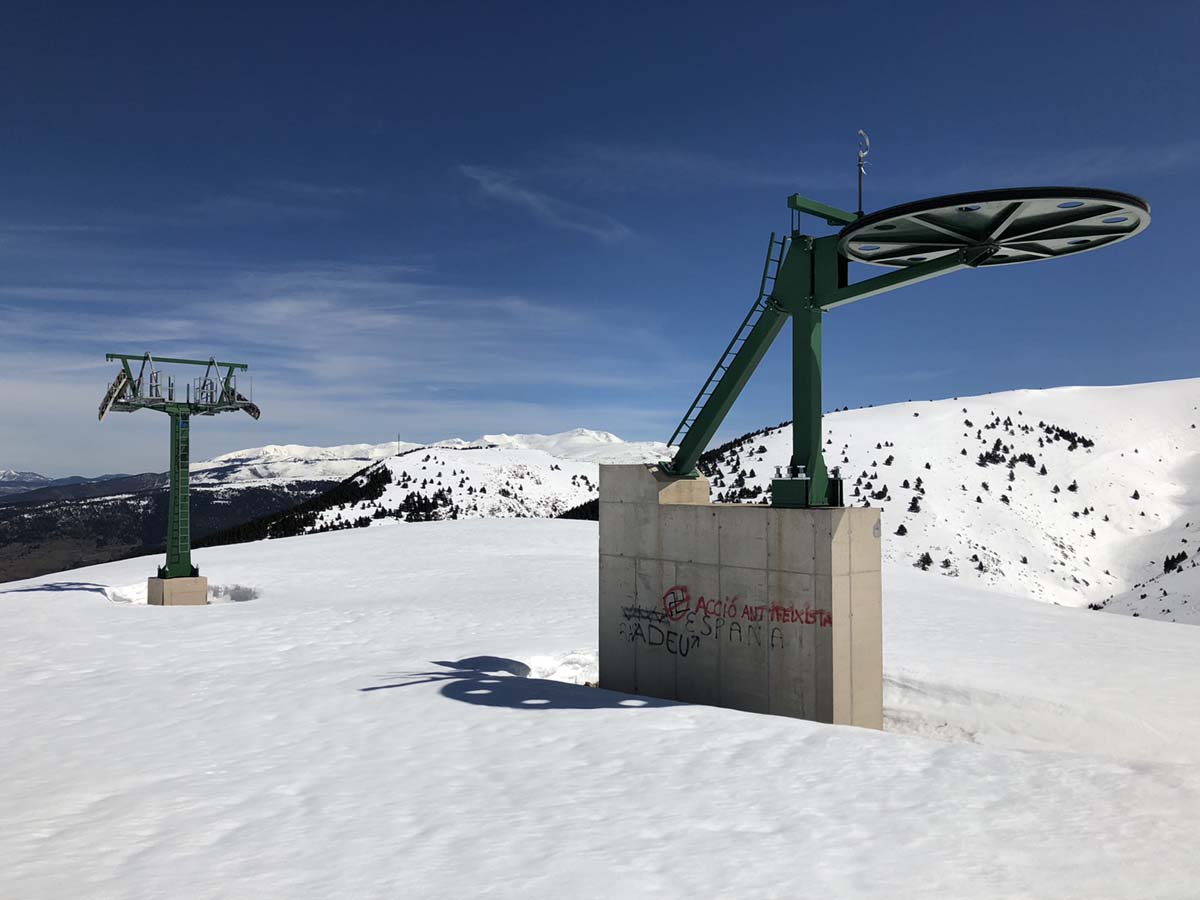 La Molina telesilla Coll de Pal Ivan Sanz