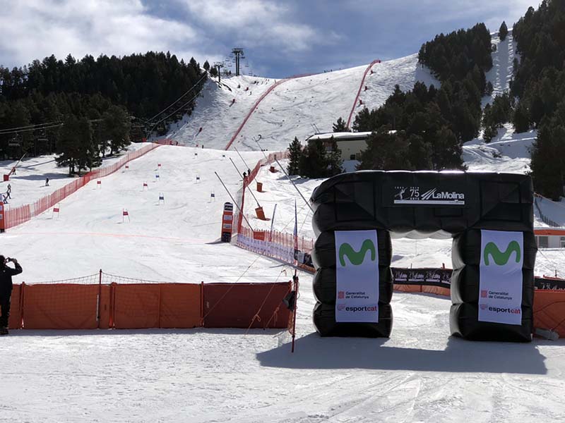 Los técnicos del COI visitan los estadios de competición de La Molina, Masella y Baqueira