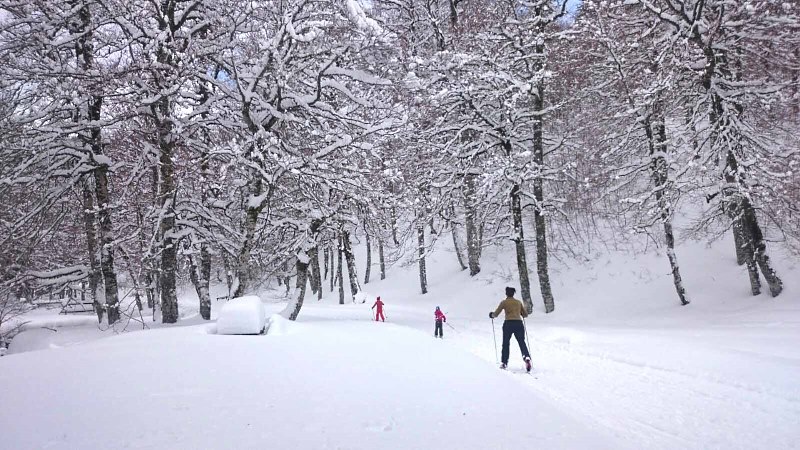 Los Espacios de Esquí Nórdico de Aramón afrontan un gran fin de semana de sol y nieve