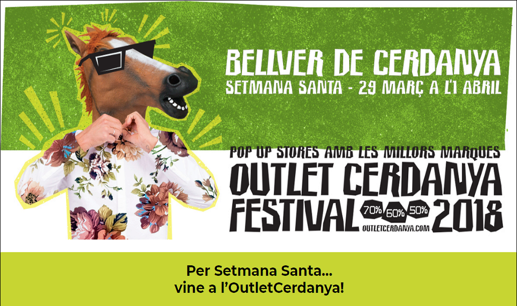 Vuelve el Outlet Cerdanya Semana Santa 2018