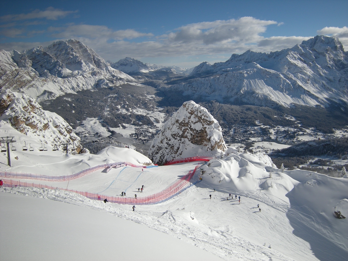 La pista donde triunfó Toni Sailer se prepara para Cortina 2026