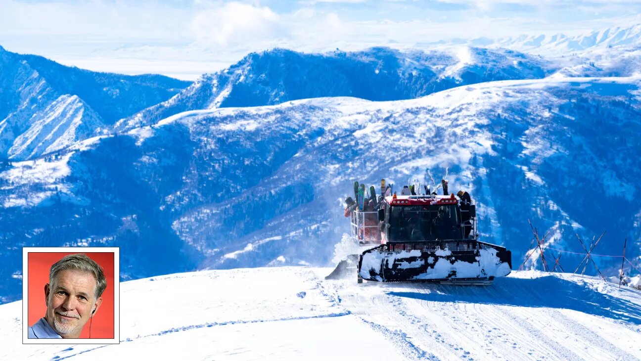 El CEO de Netflix compra la estación de esquí de Powder Mountain por 100 millones de dólares