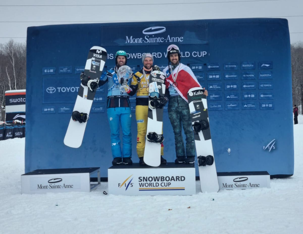 Lucas Eguibar, flamante subcampeón del circuito de Copa del Mundo SBX