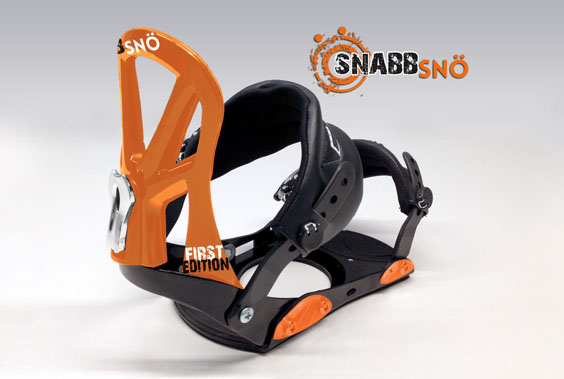 Llega Snabbsnö, una revolucionaria fijación para snowboard