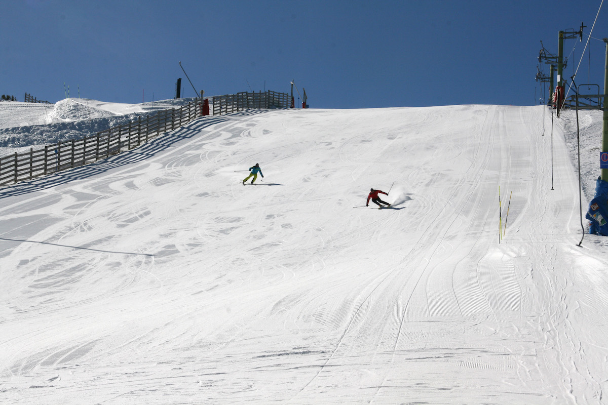 Aramón espera otro fin de semana de sol, carreras “alocadas”, competiciones para jóvenes y freestyle en la nieve