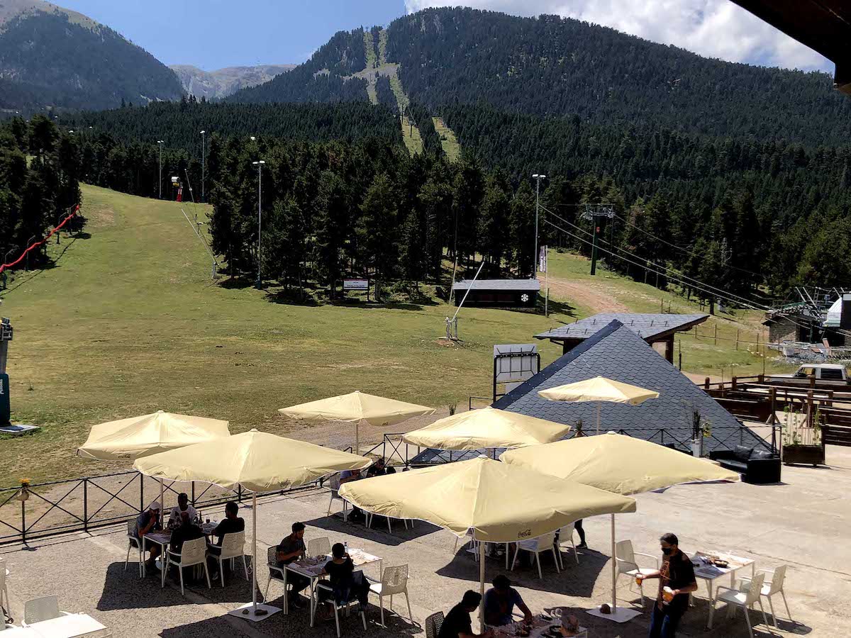 La "Terraza", el nuevo atractivo de verano de Masella