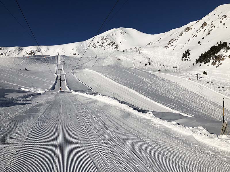 Así se queda Vallter 2000 despues de una "llevantada"