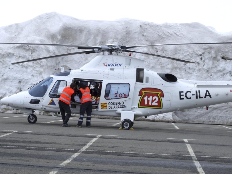 Fallece la niña herida en el alud de Formigal