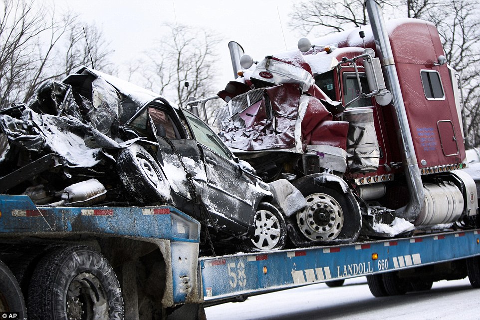 accidente en Michigan