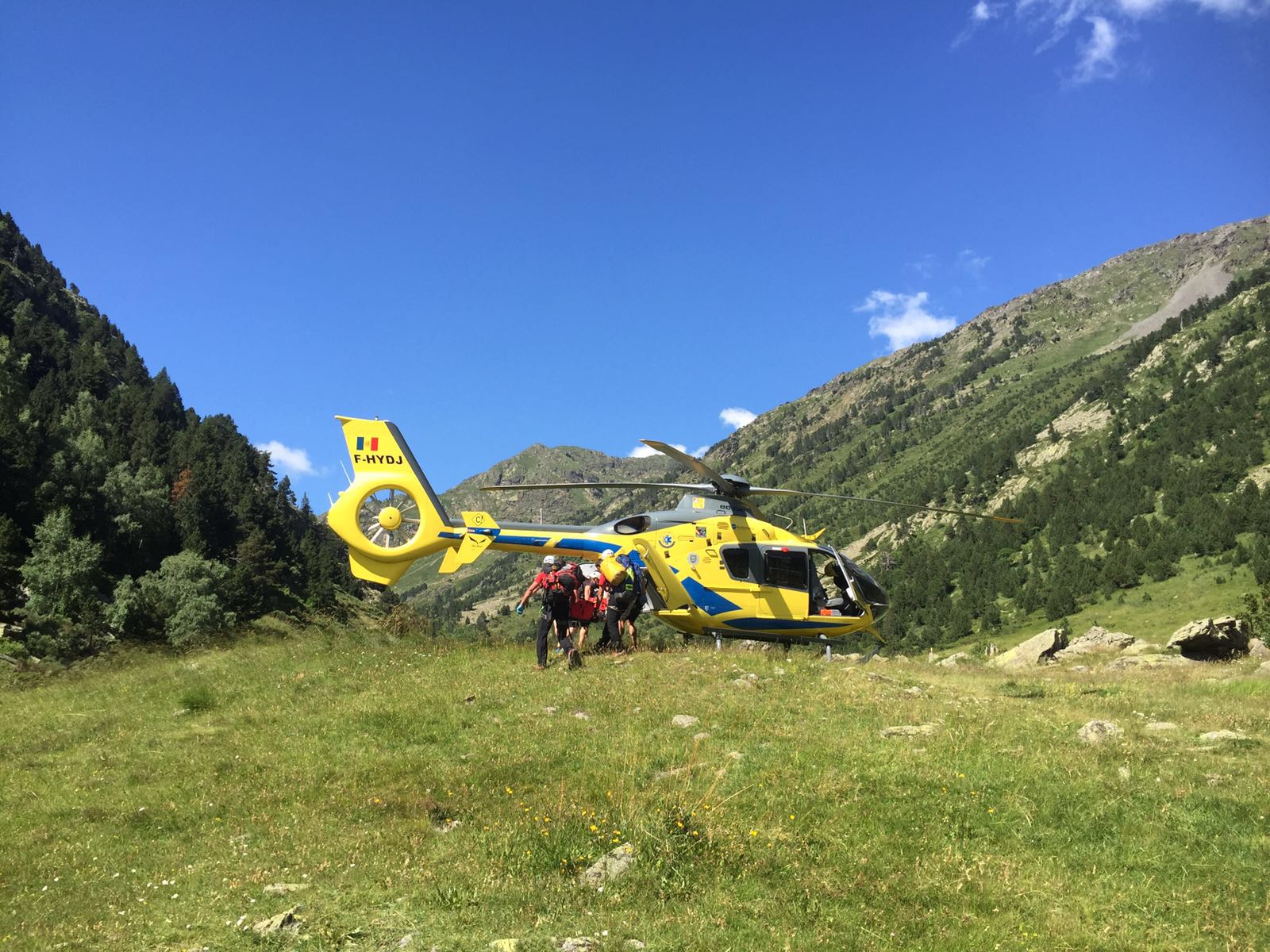 Muere un excursionista de 72 años bajo el pico de Tristaina