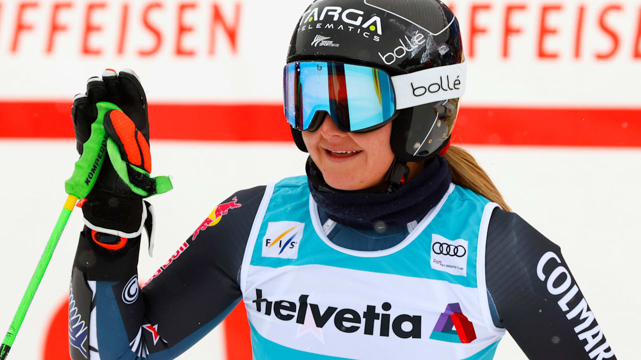 Alice Robinson da la sorpresa y supera a Shiffrin en el último gigante en Lenzerheide