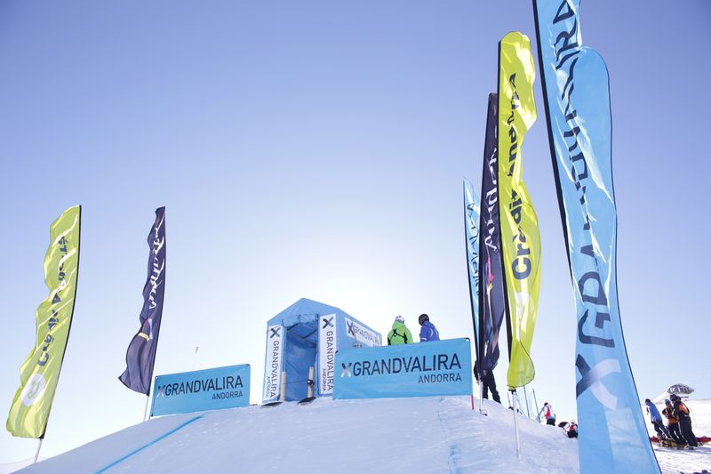 Grandvalira inaugura la pista Àliga con una prueba de descenso