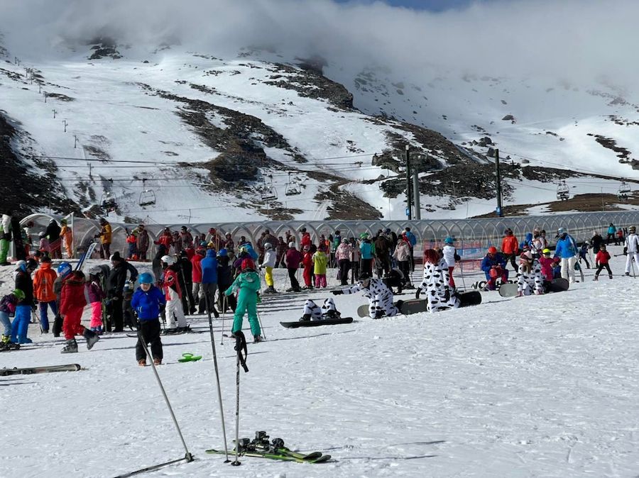 Alto Campoo supera los 123.000 esquiadores y va camino de la mejor temporada de la historia