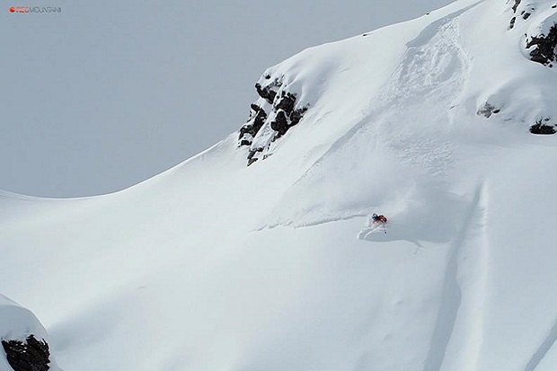 Alvaro Pantoja de RecMountain en acción. Foto: RecMountain