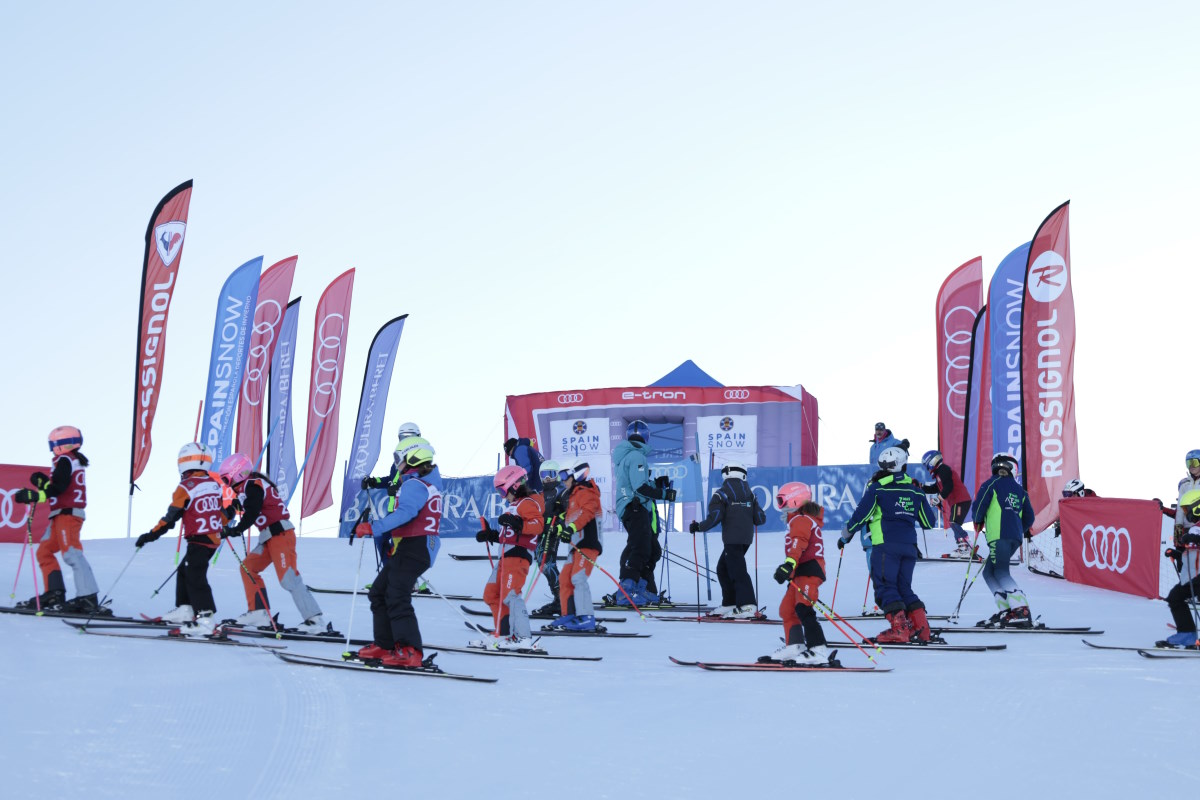 Se disputó el Trofeo Amics de Montgarri dentro de la Audi quattro Cup en Baqueira Beret