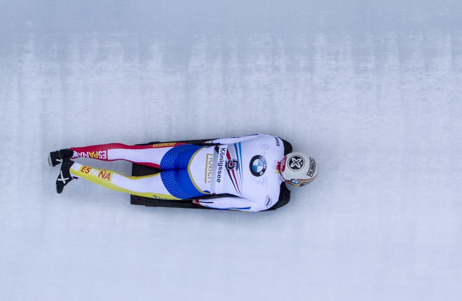 Mister Skeleton, decimoquinto tras las dos primeras mangas del Mundial en Königssee