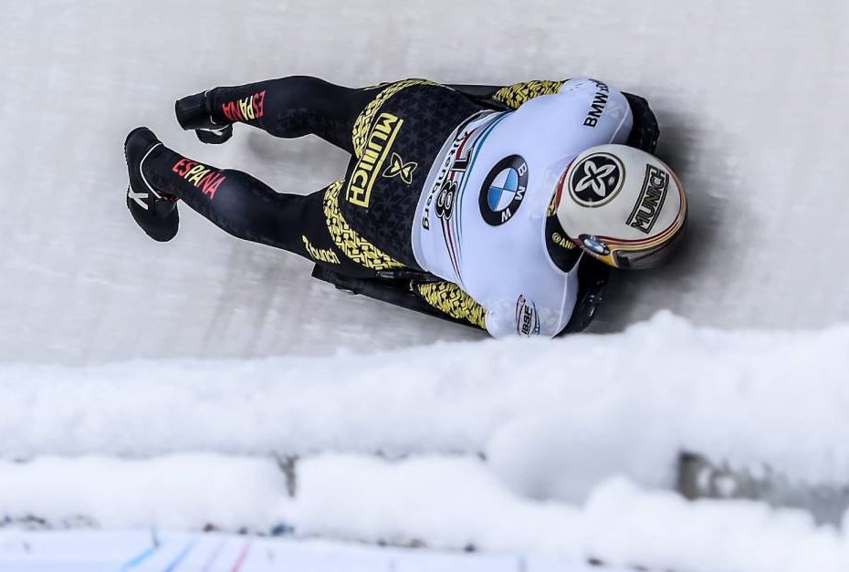 'Mister Skeleton' sigue superando desafíos, noveno en el Europeo de Winterberg