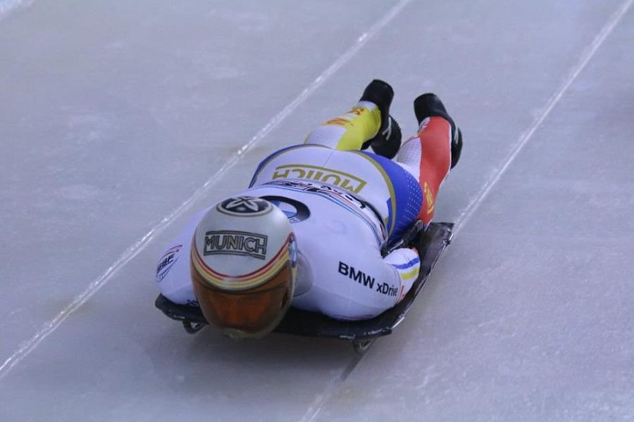 'Mister Skeleton' Mirambell acaricia PyeongChang 2018 al ser el 17 en Winterberg