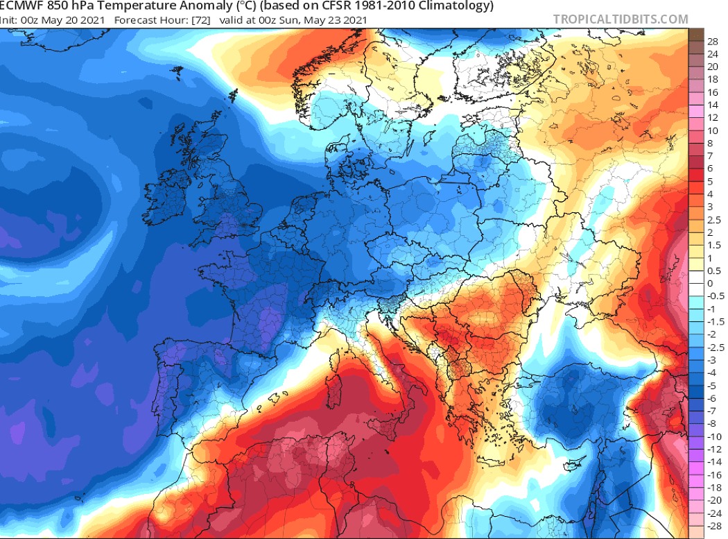 Meteo: Sábado variable con alguna nevada y empeoramiento con la llegada de una DANA el domingo 