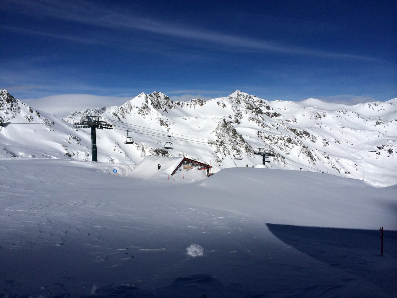 Los trabajos se intensifican en Vallnord Arcalís para abrir este domingo