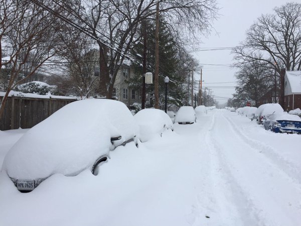 Efectos de la tormenta Jonas