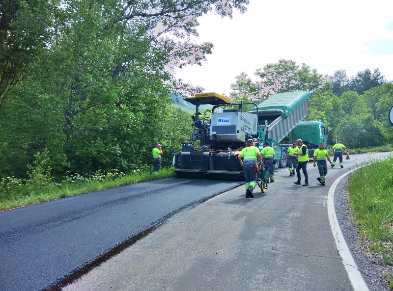 Comienzan las obras en la carretera entre Cerler y el valle del Ampriu