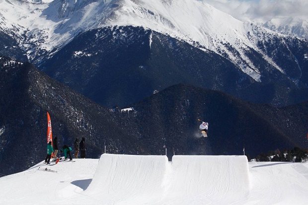 El Snowpark de A.S.P. en Valnord Arinsal cenebra numerosos eventos de FreeStyle durante la temporada