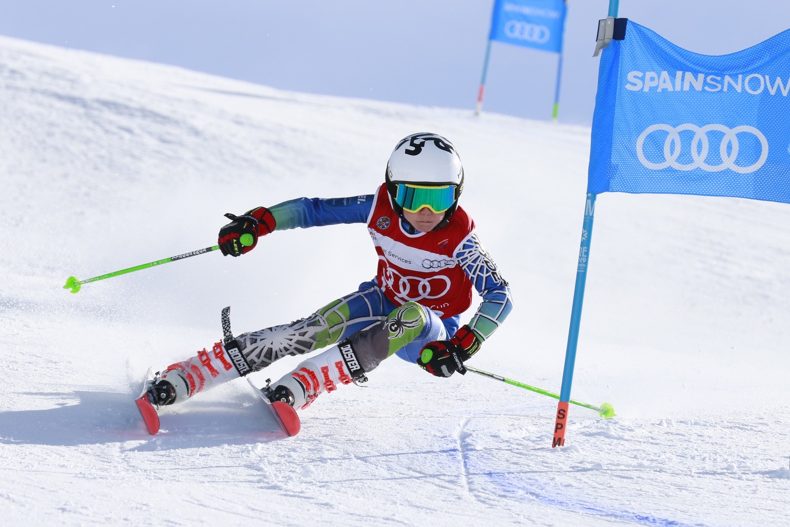 280 esquiadores participan en la segunda cita de la Audi quattro Cup en Baqueira Beret