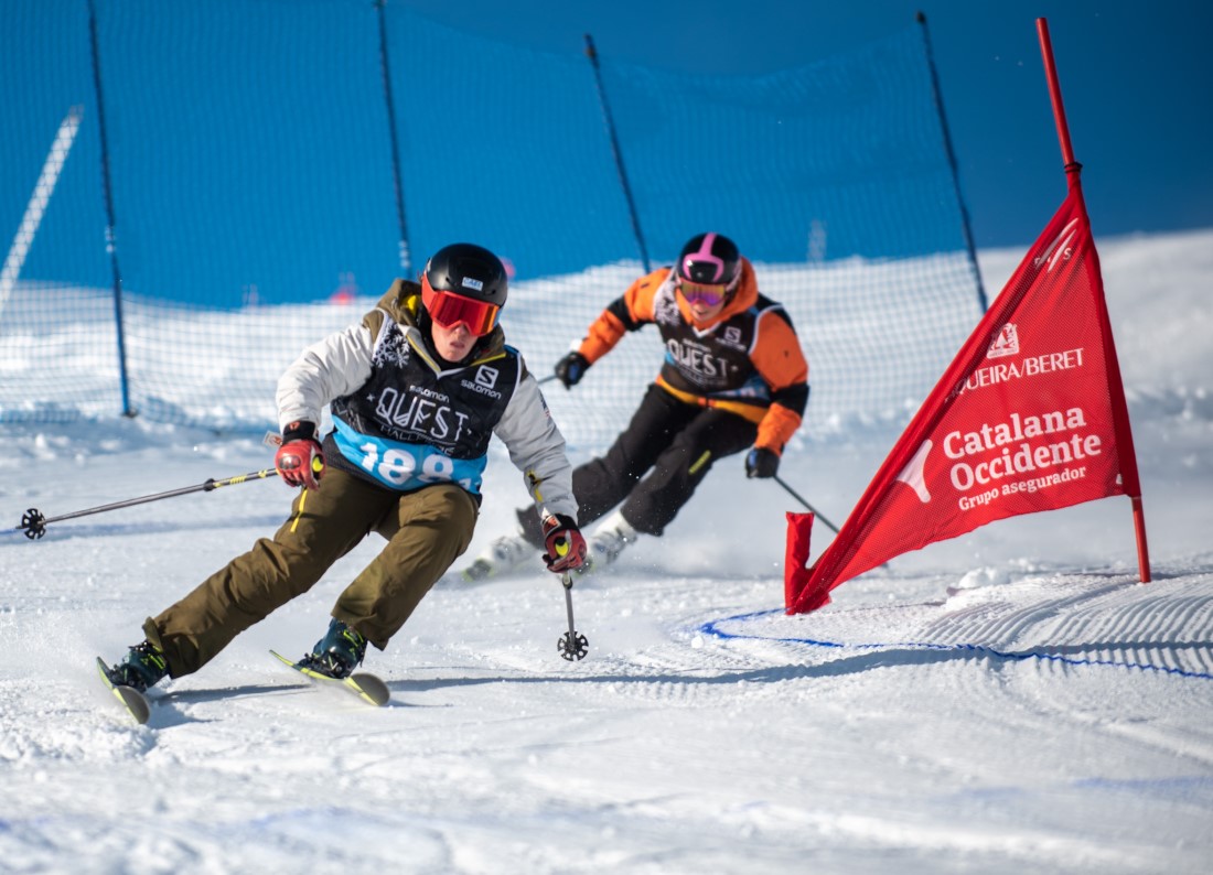 Se disputa la Audi Salomon Quest Challenge más mediática en Baqueira Beret