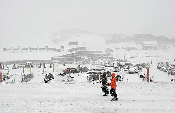 2 muertos en Australia a causa de las intensas nevadas