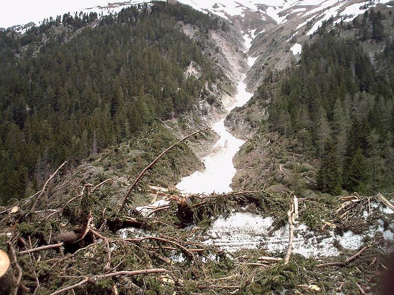 consecuencias de avalancha