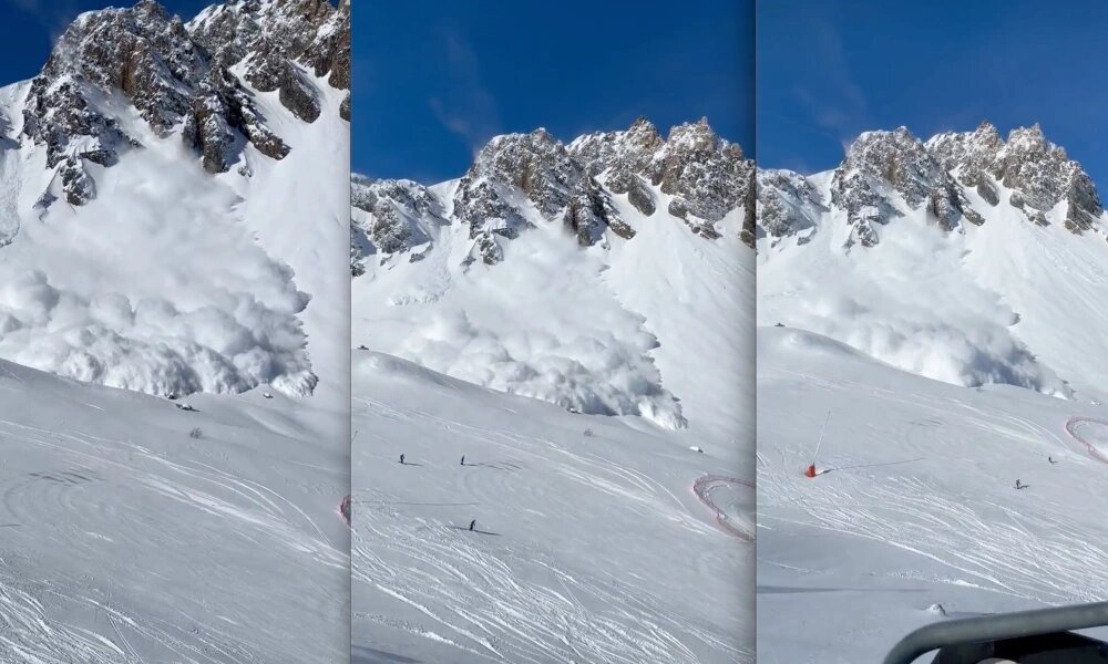 Semana agitada en Tignes: un lobo y dos avalanchas en medio de las pistas