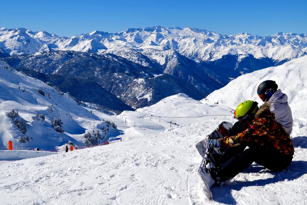 Los 3 metros de nieve de Baqueira llenarán el Valle de Arán hasta la bandera por Pascua