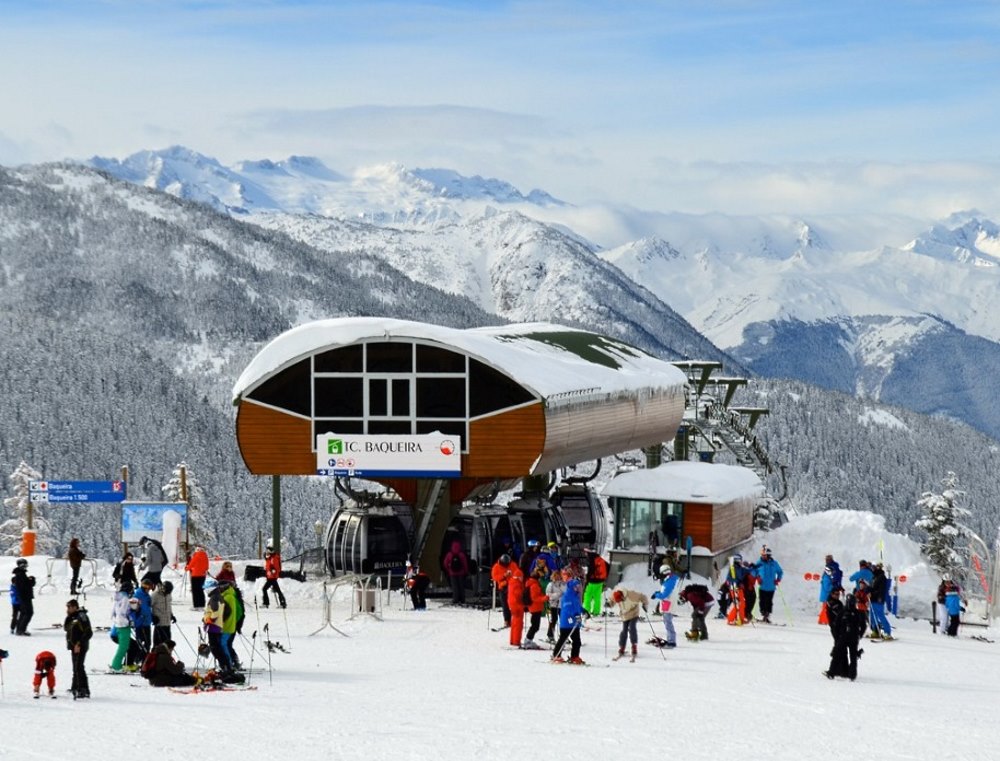 Baqueira cerró ejercicio ganando 6,7 millones y batiendo el récord de esquiadores década