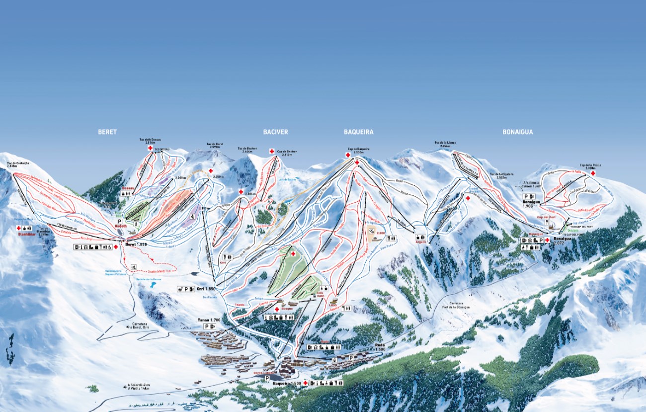 Las novedades de Baqueira: Digitalización, mejora de la experiencia y más producción de nieve