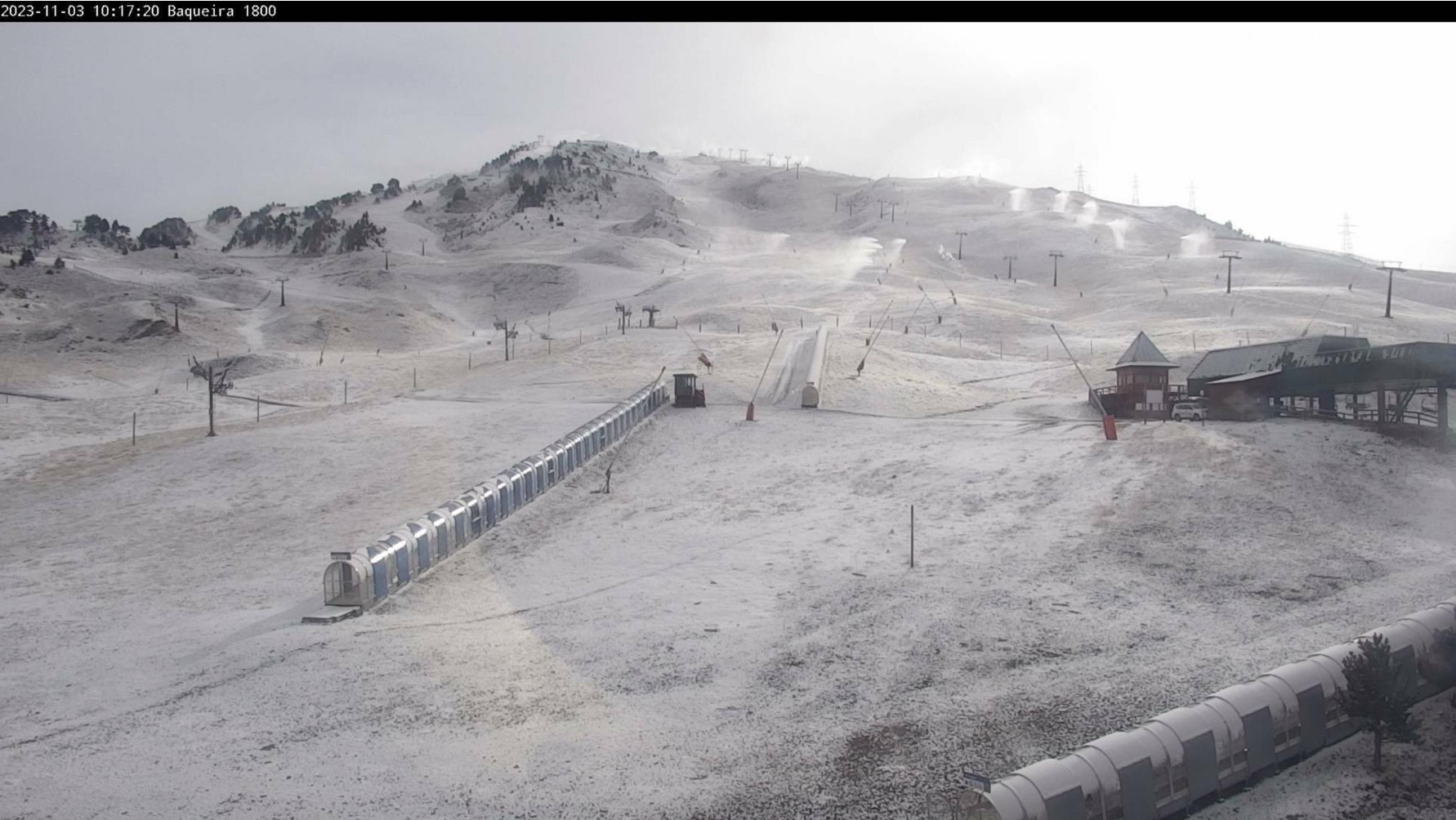 ¿Está nevando suficiente para acelerar la apertura de las estaciones de esquí?