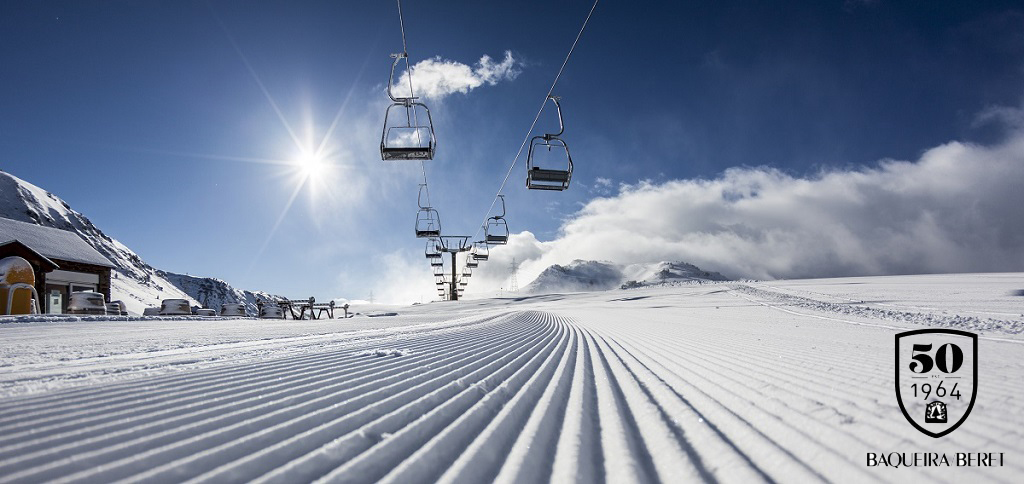 Baqueira Beret crece un poco cada día en el año de sus Bodas de Oro